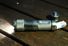 FlashStash Key-Ring Flashlight With A Secret Stash