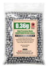 Airsoft kuličky 6 mm BB Guarder 0,36 g (1000 ks)