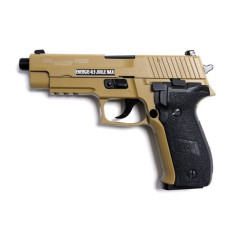 Airsoft Pistole CYBG Sig Sauer P226 TAN se závitem BB