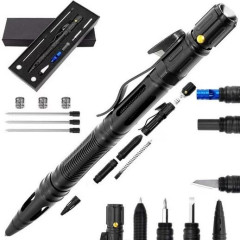 Taktické pero Kubotan KB-008, černé