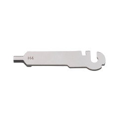 Výměný nástroj Klíč imbus H4 4 mm pro Roxon Flex, 2 sloty krátký